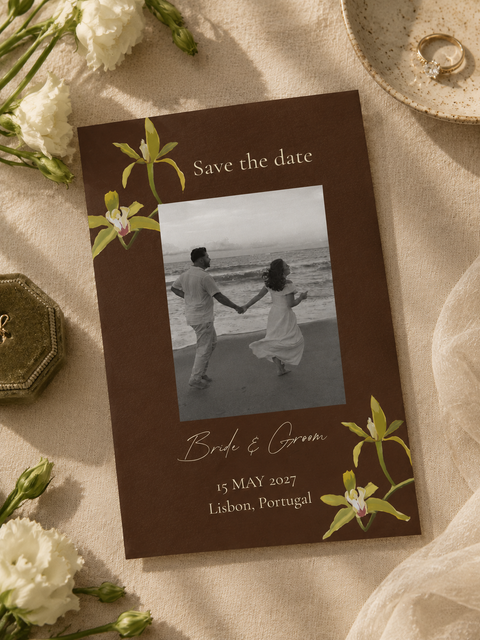 Save the Date Wedding Template
