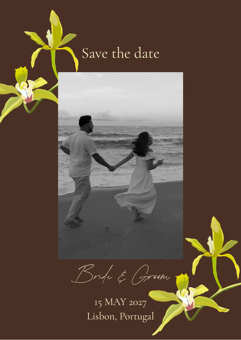 Save the Date Wedding Template