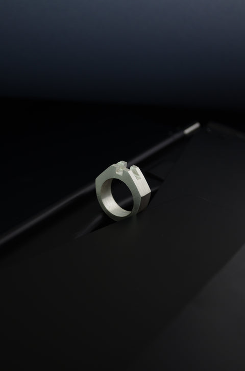 ELAT: Unisex Silver Ring