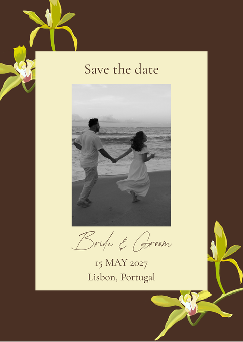 Save the Date Wedding Template
