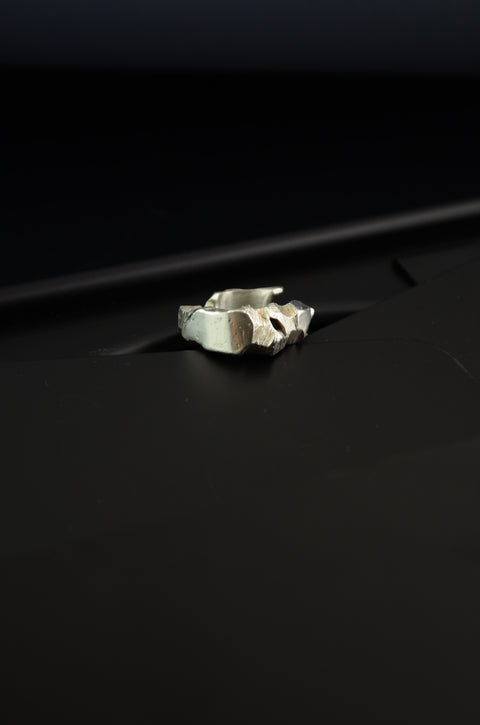 ENIGMA: Unisex Silver Ring